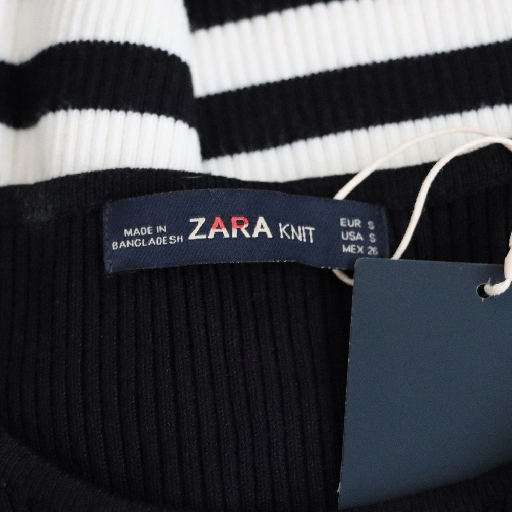 Zara Ribbed Sweater Top - Picture 5 of 5